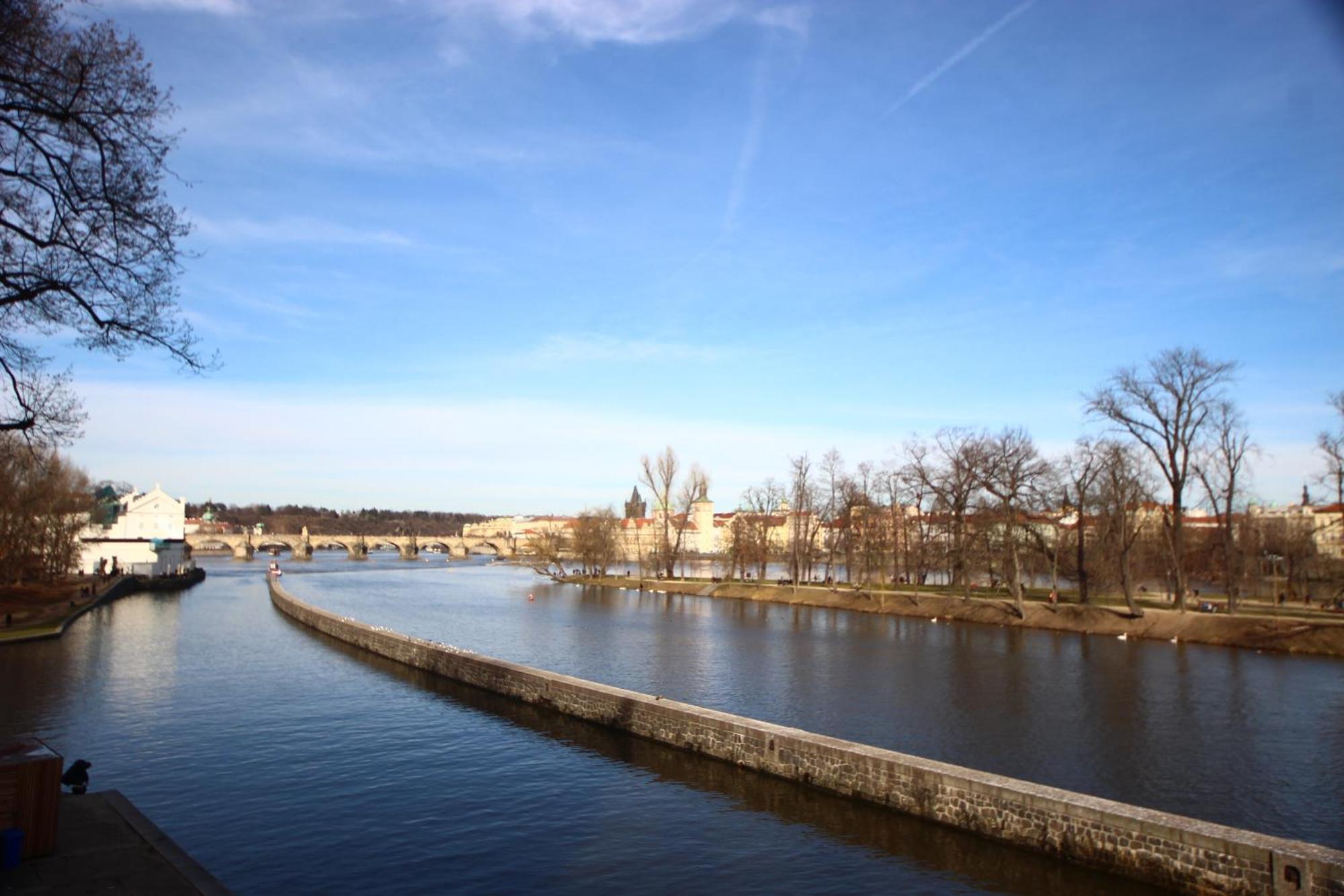 Quiet Apartment In The City Center With Own Terrace Prag Eksteriør billede